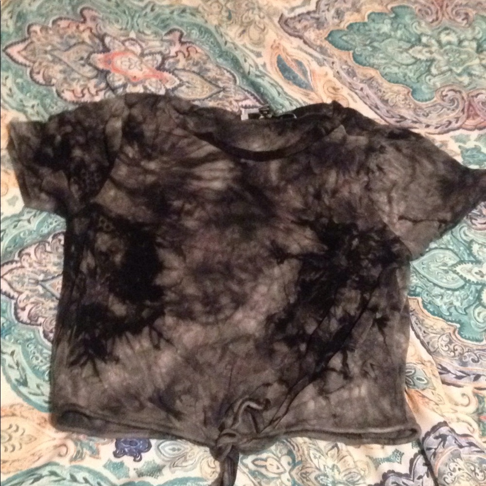 Tie dye crop top